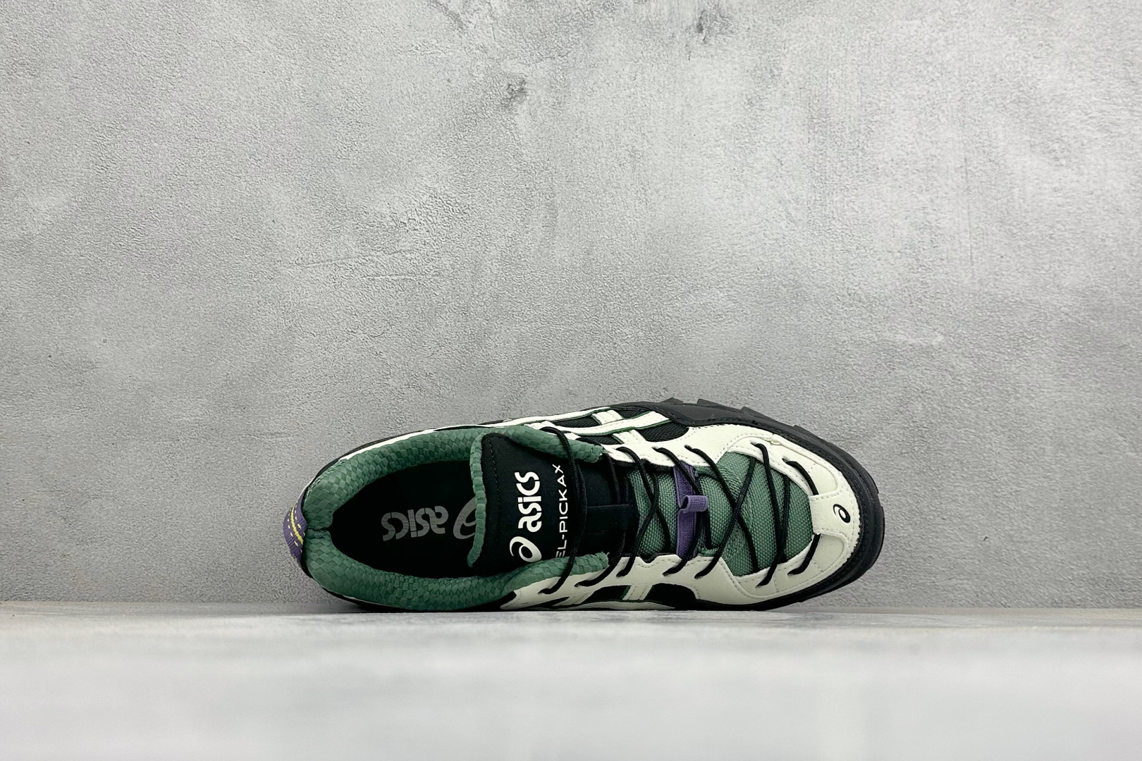 YD版Asics Gel-PICKAX 亚瑟士运动休闲透气专业跑鞋 采用工程弹性双层再生针织密度鞋面材质 升级FF BL