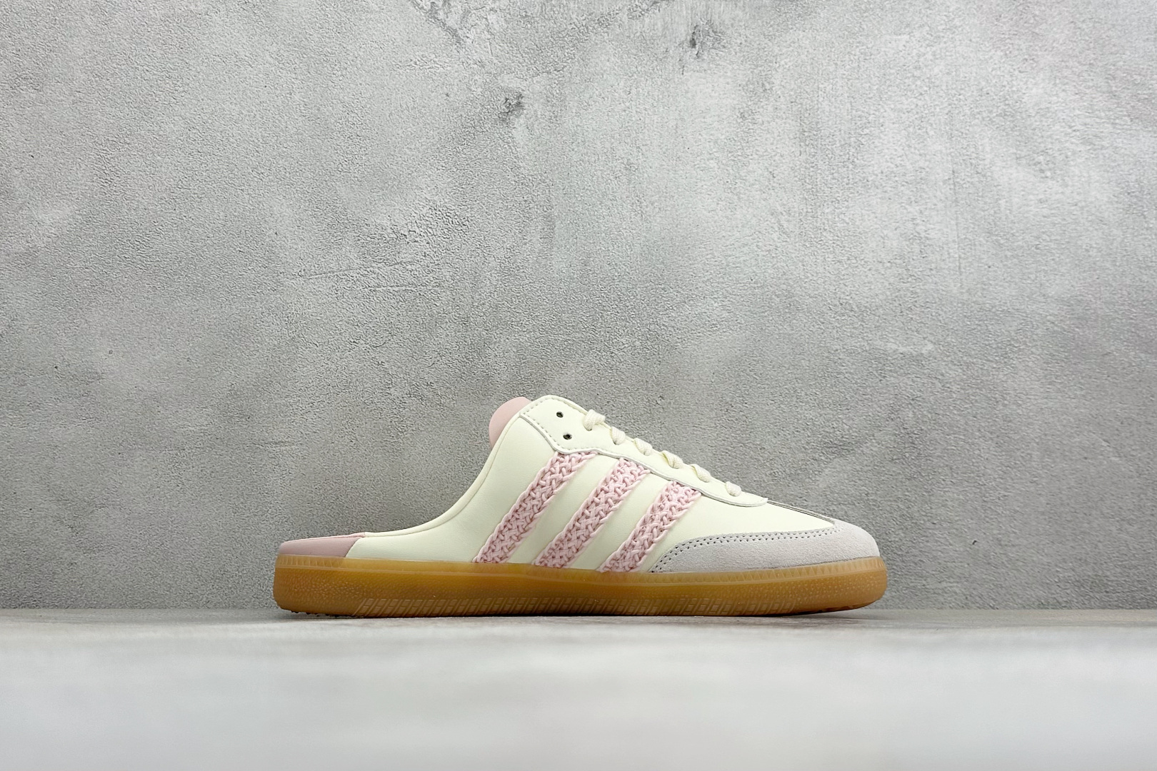 Adidas Originals Samba OG Mule 桑巴舞系列 阿迪达斯 三叶草低帮休闲拖鞋 货号: hp-5