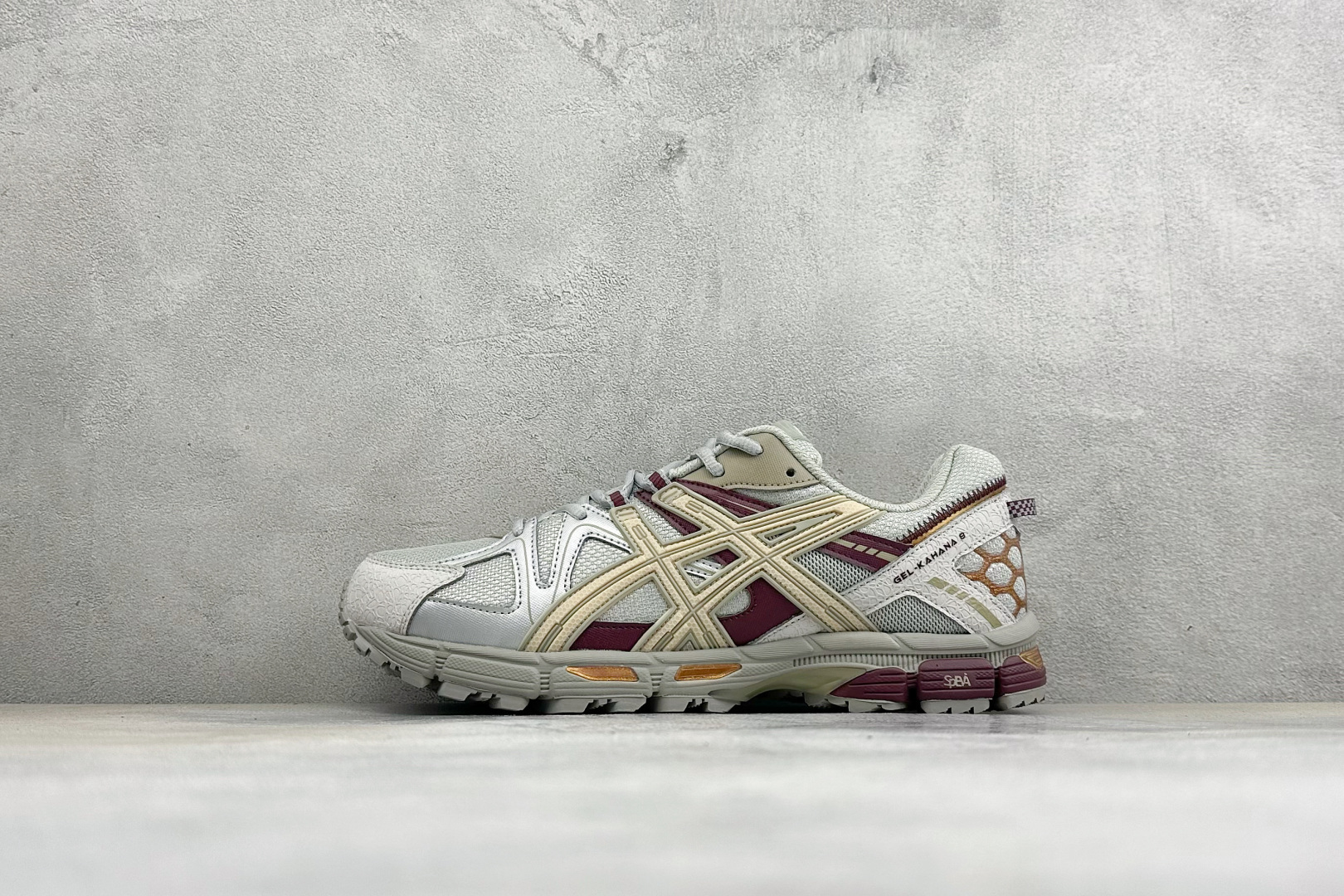 Asics Gel-KAHANA 8 亚瑟士运动休闲透气专业跑鞋 进口双层丝纤维工程网布鞋面 轻量舒适透气材质 中底3D