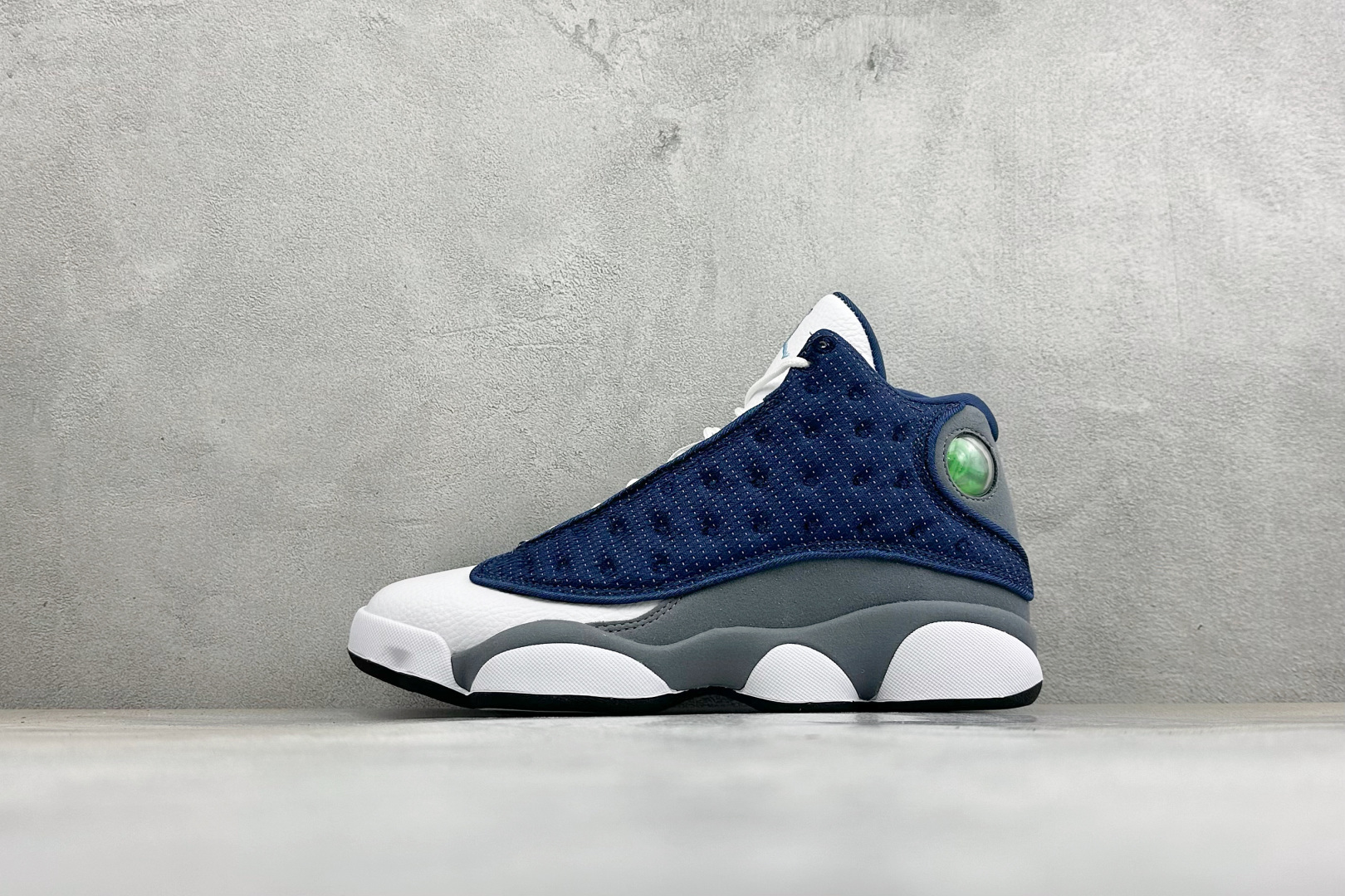 JordanAir Jordan 13 Retro "Flint Grey" 百搭 潮搭GS 平衡 高帮 篮球鞋 海军蓝