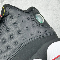 Jordan Air Jordan 13 "Playoffs" 潮流 中帮 复古篮球鞋 男女同款 黑色 季后赛 货号:- Jordan Air Jordan 13 "Playoffs" 潮流 中帮 复古篮球鞋 男女同款 黑色 季后赛 货号:-