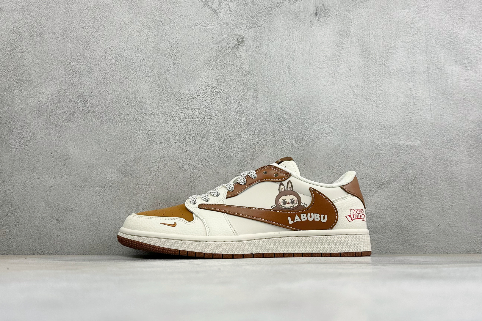 福利特价 Air Jordan 1 Low AJ1 乔1 联名 高端定制 倒钩低帮复古篮球鞋 #定制皮料 原厂3D打印 