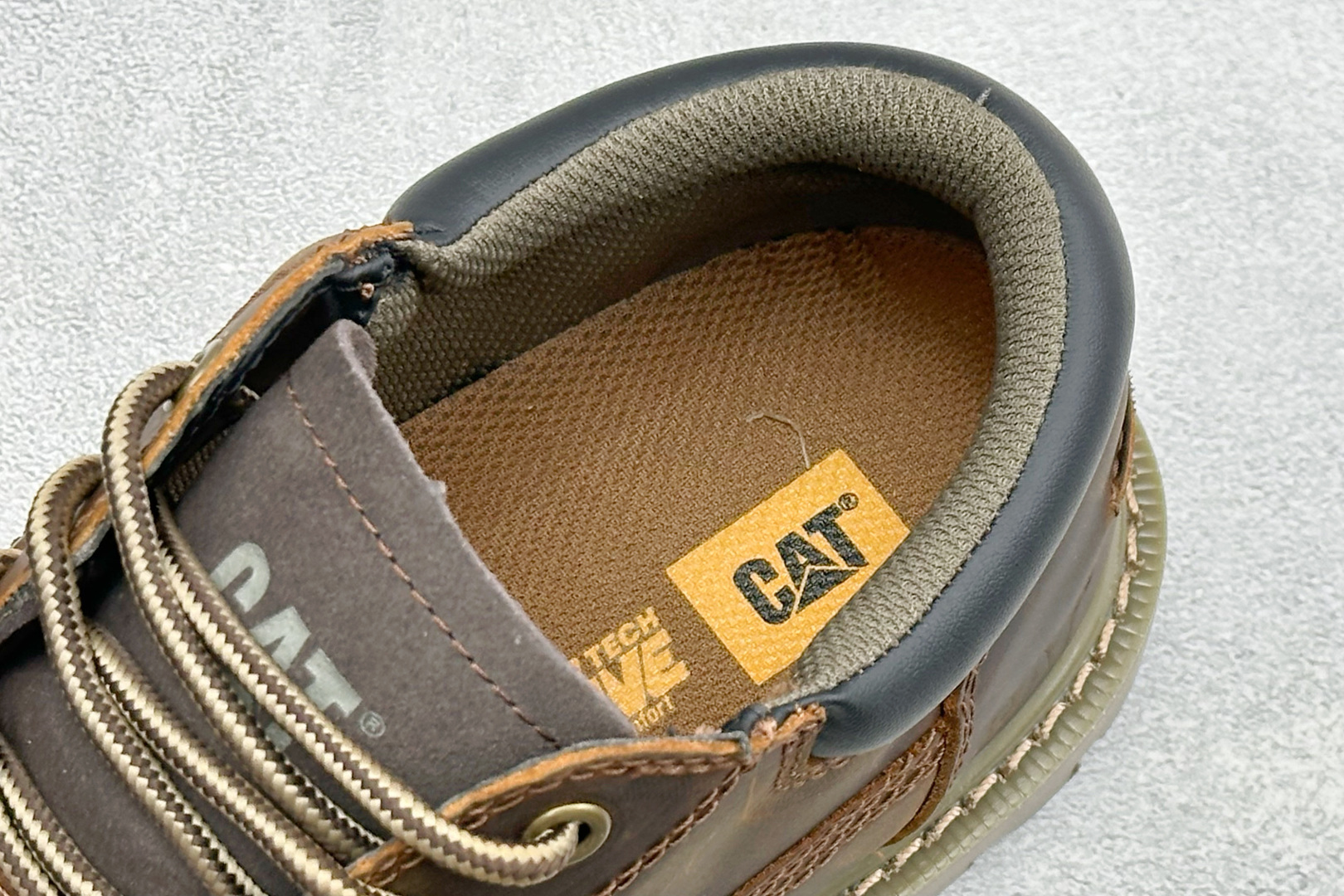 W1版CAT/卡特 硬汉推土机品牌 经典百搭户外低帮休闲工装鞋系列 广东大厂品质 官网常年主打款 时尚潮流搭配 面料釆用