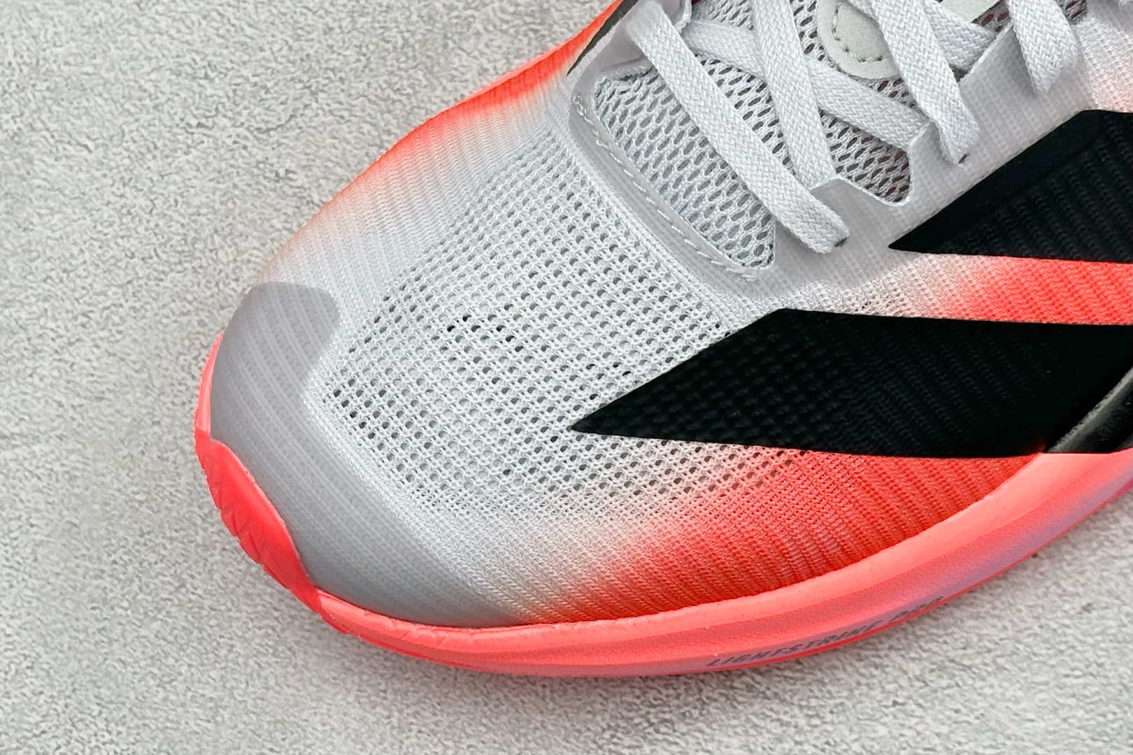 ML版Adidas Adizero Dropset Pro Traine 阿迪达斯 舒适贴合马拉松训练跑步鞋 整体采用前