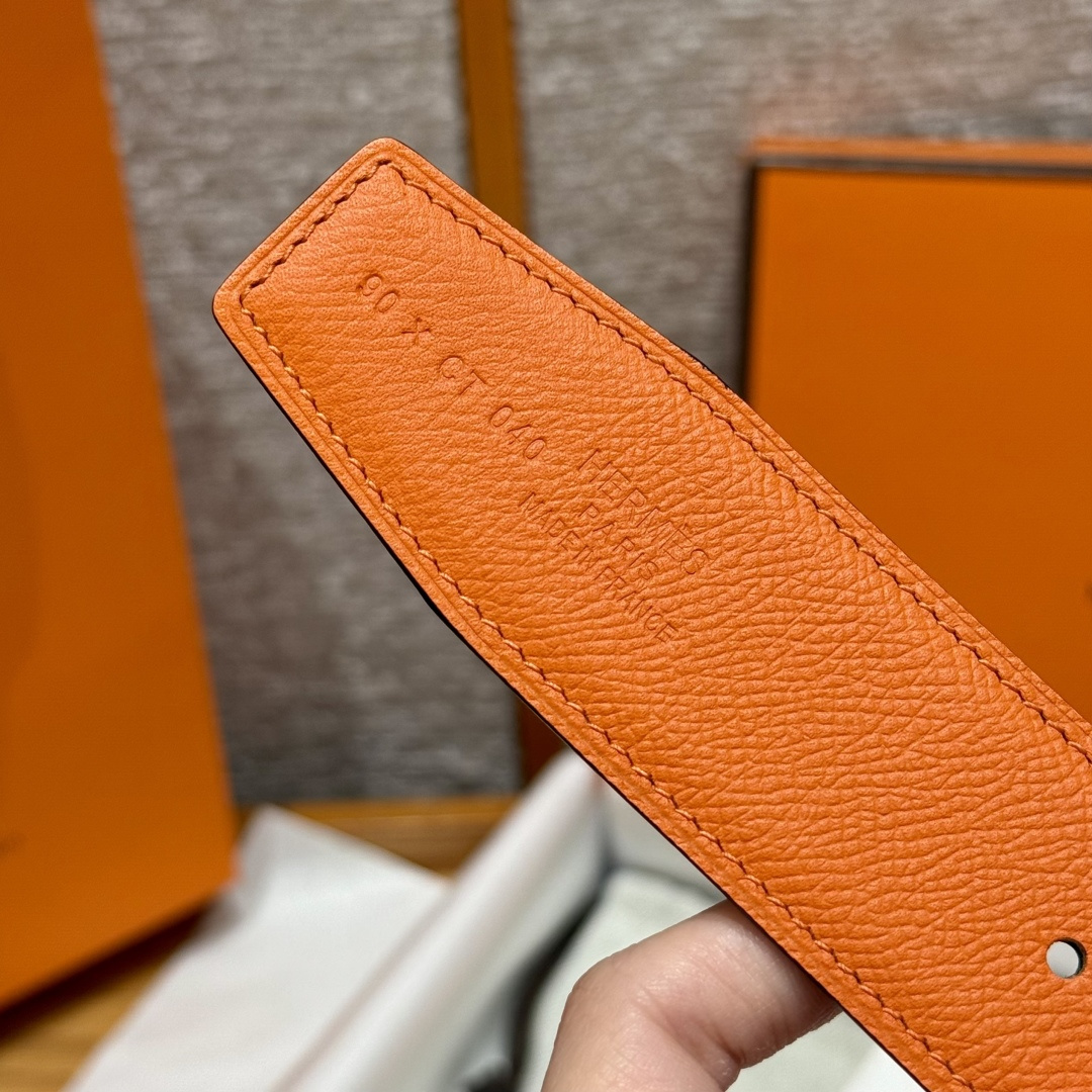 H家Touareg 皮ベルト&ダブルサイドレザーウエスト