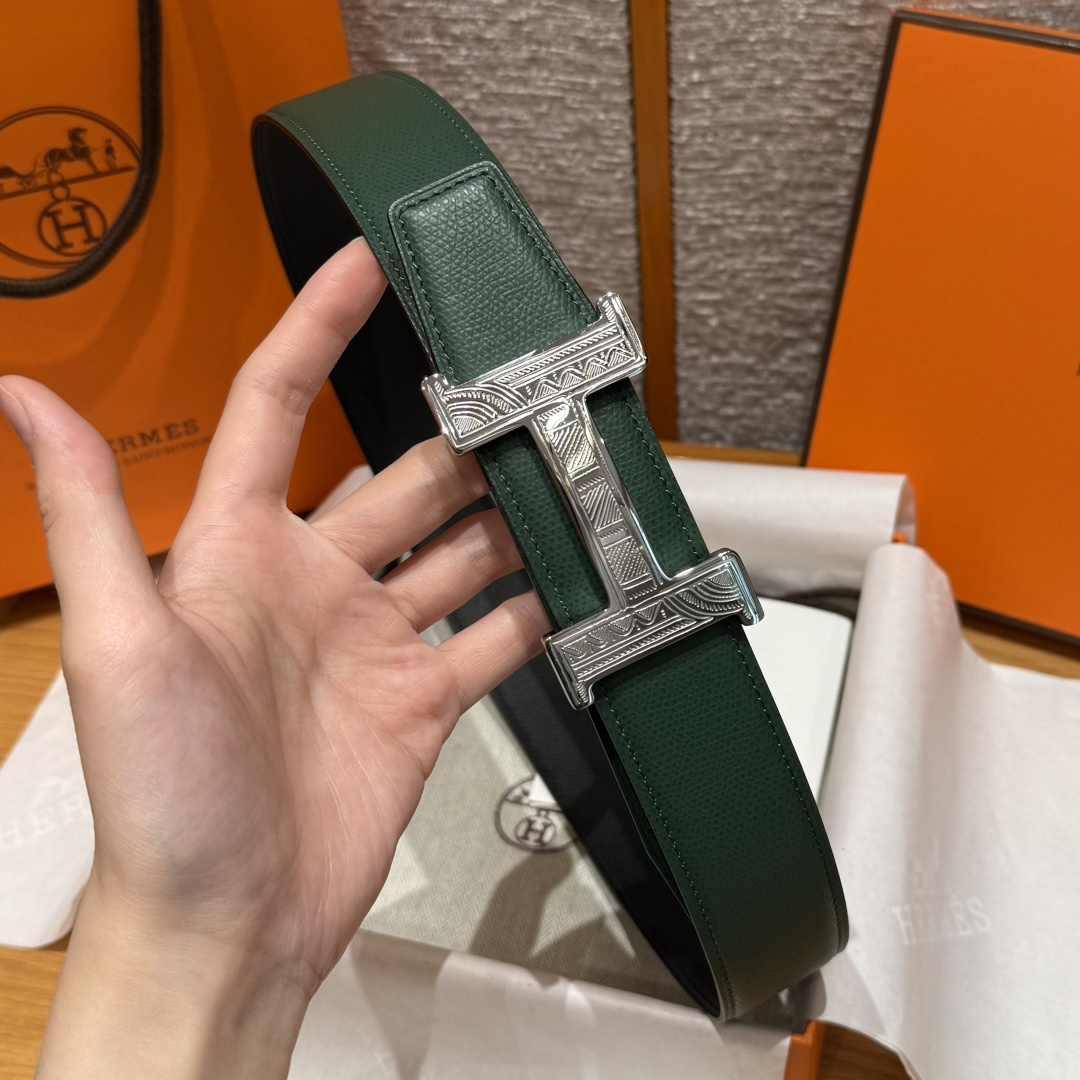 H家Touareg 皮ベルト&ダブルフェイスレザー