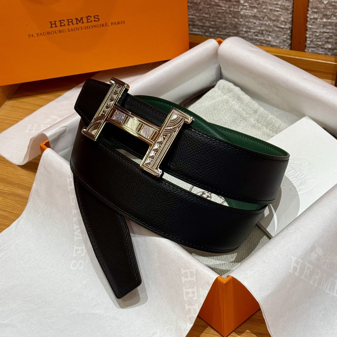 H家Touareg 皮ベルト&ダブルフェイスレザー