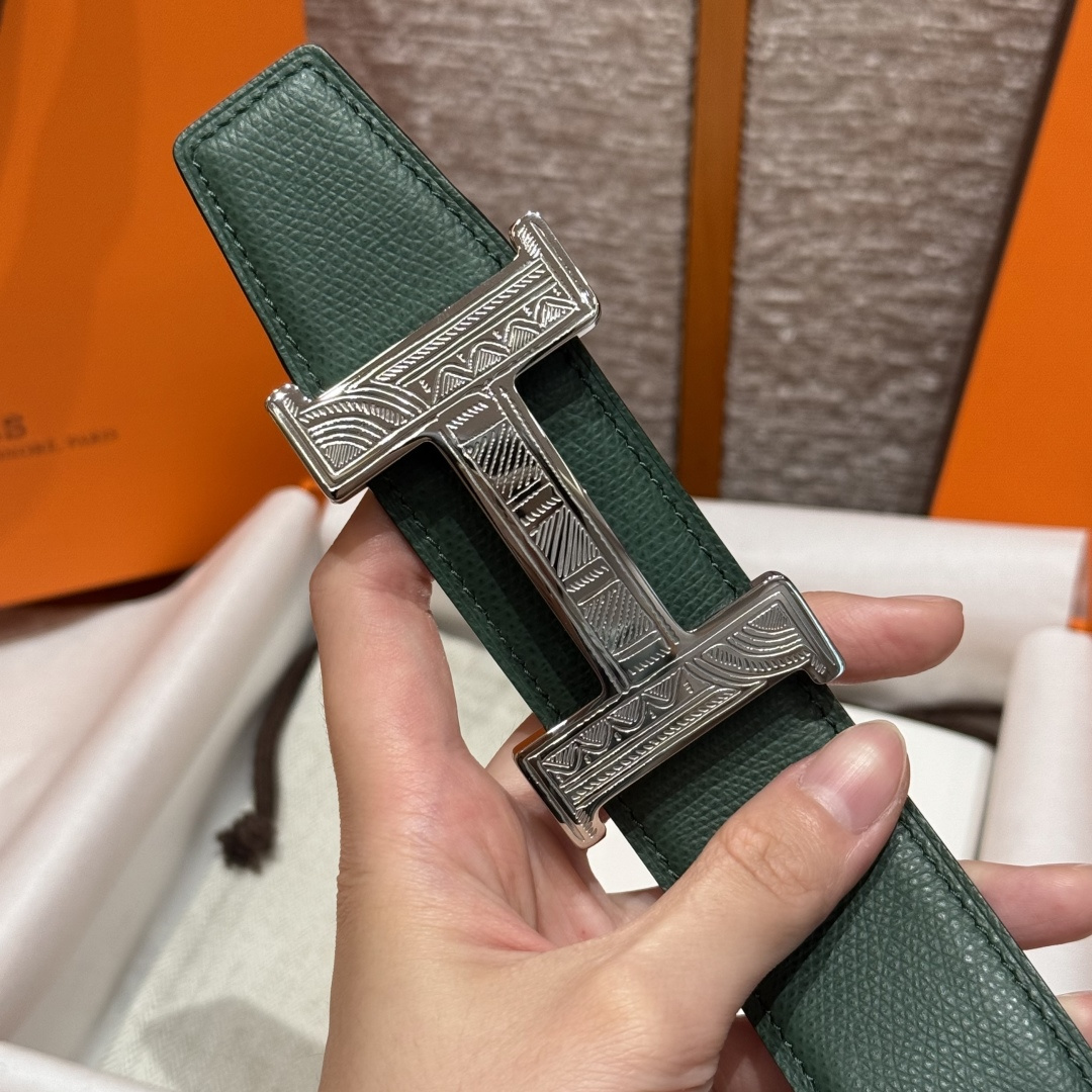 H家Touareg 皮ベルト&ダブルフェイスレザー