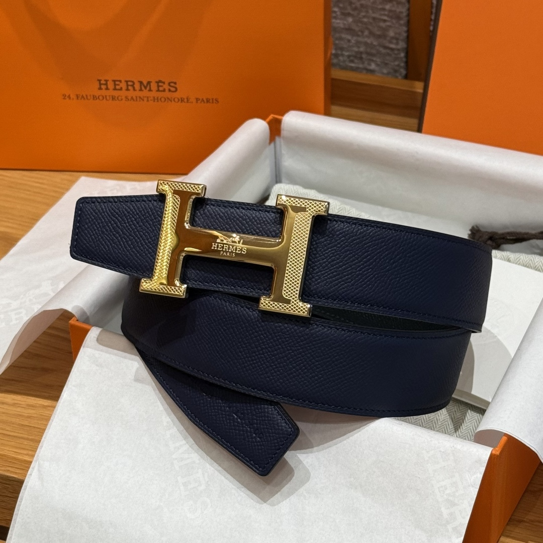 H家男士双面腰带 - 洗練されたデザインと多機能性