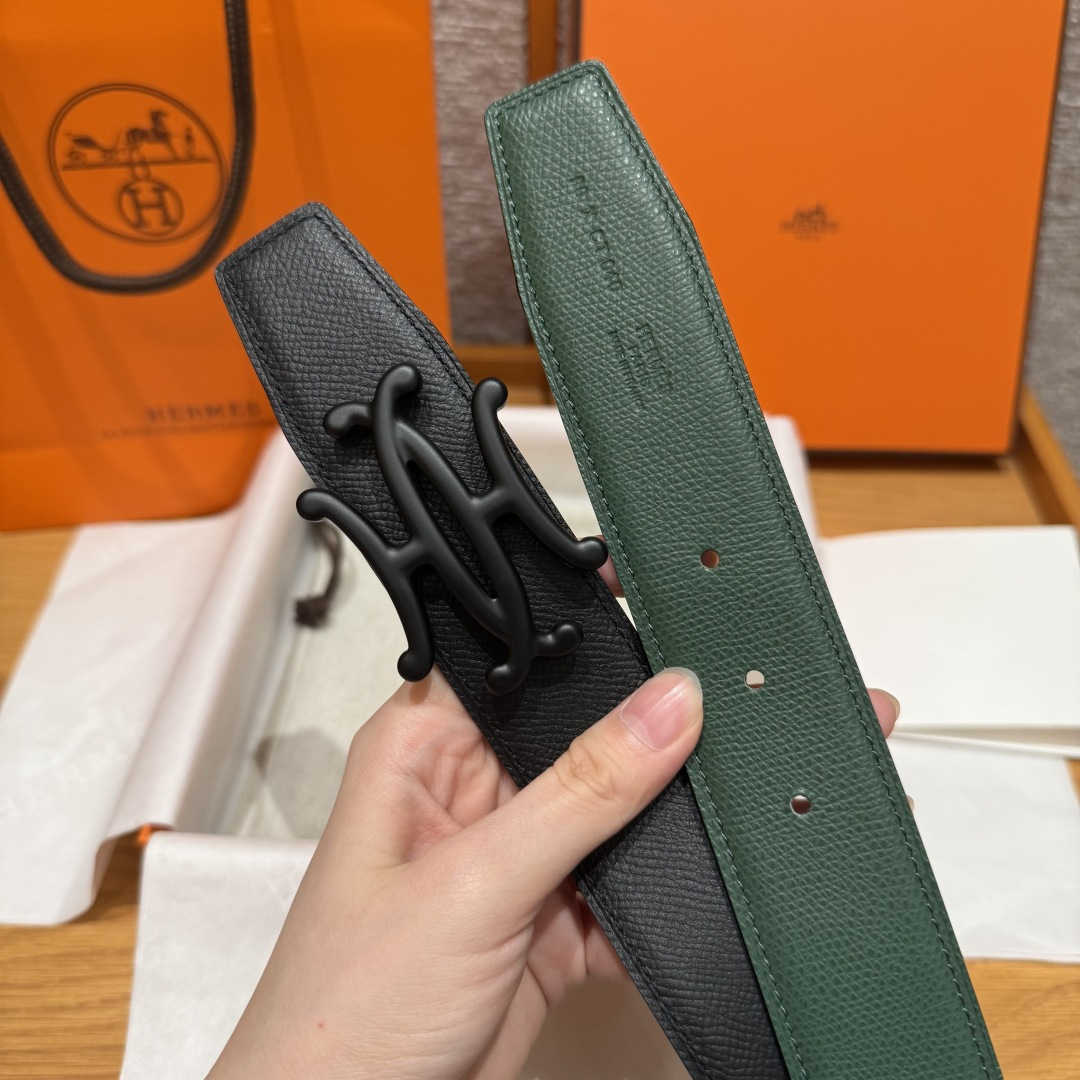 H家双面男款腰带 - ビジネスにもカジュアルにも対応