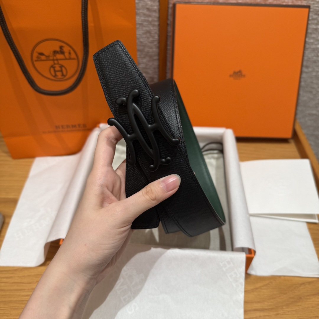 H家双面男款腰带 - ビジネスにもカジュアルにも対応