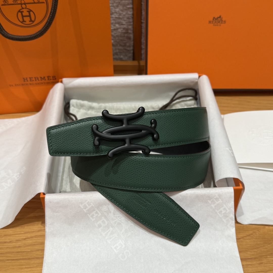 H家双面男款腰带 - ビジネスにもカジュアルにも対応