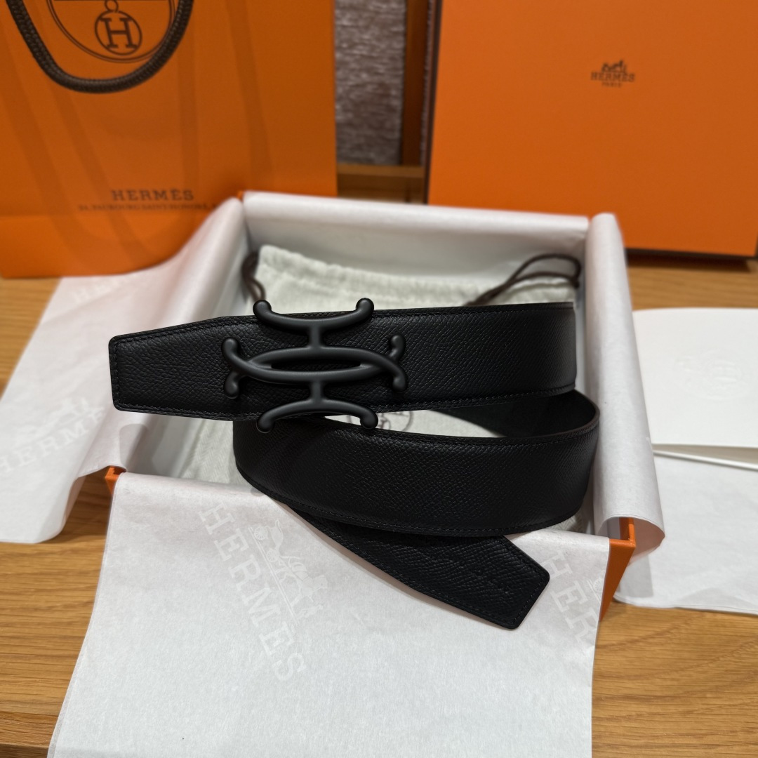 H家双面男款腰带 - ダブルフェイス・ビジネスとカジュアル両用