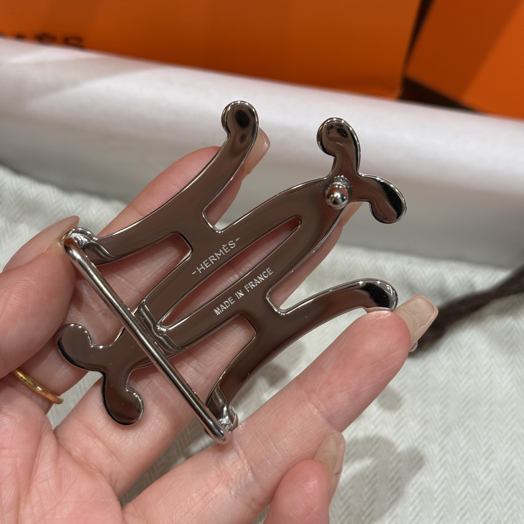 H家双面男款腰带 - スタイリッシュなビジネス＆カジュアル