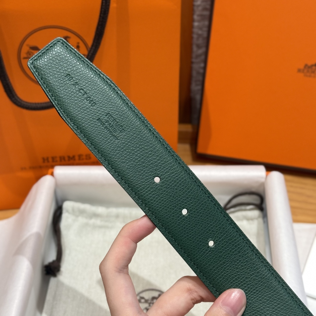 H家双面男款腰带 - シンプルでスタイリッシュなデザイン