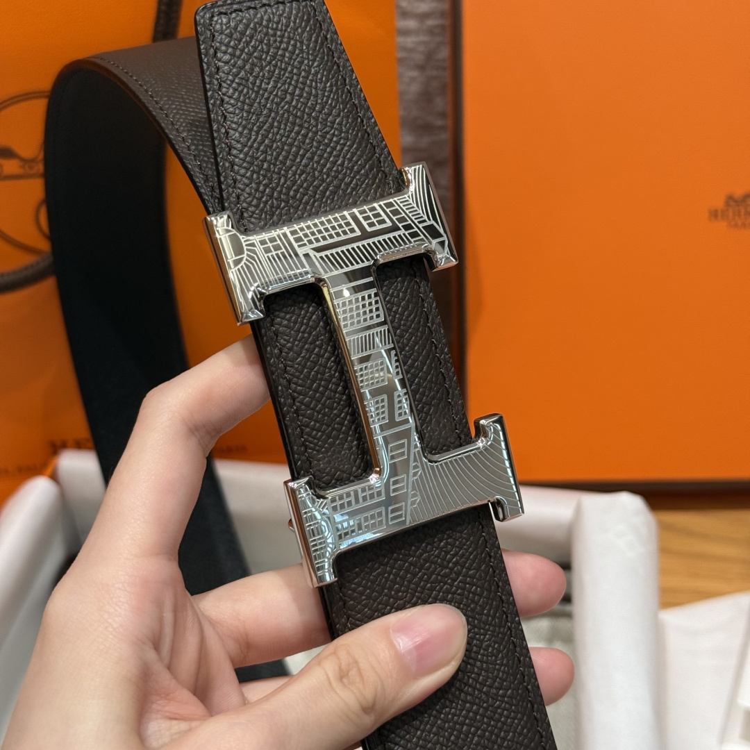 H家Touareg 皮ベルト&双面レザーウエストベルト