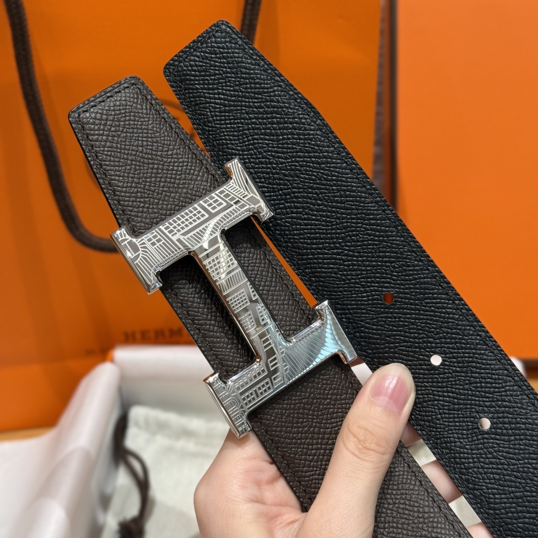 H家Touareg 皮ベルト&双面レザーウエストベルト