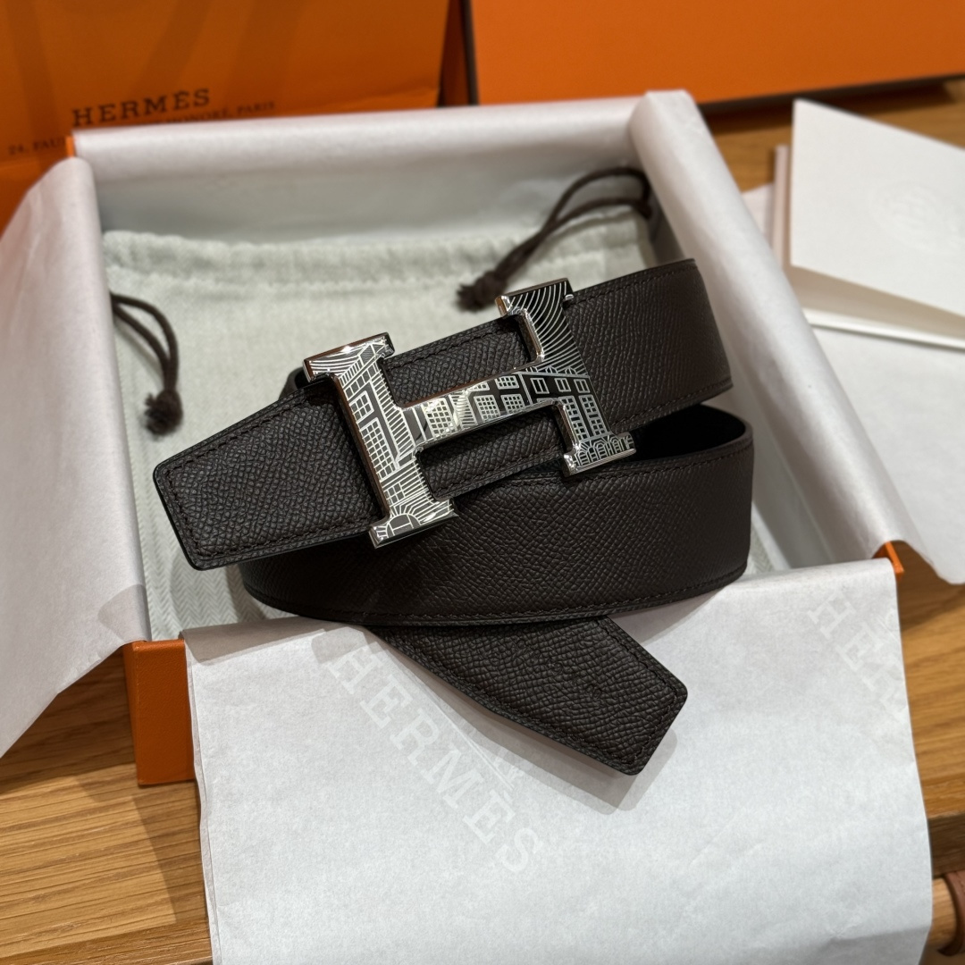 H家Touareg 皮ベルト&双面レザーウエストベルト