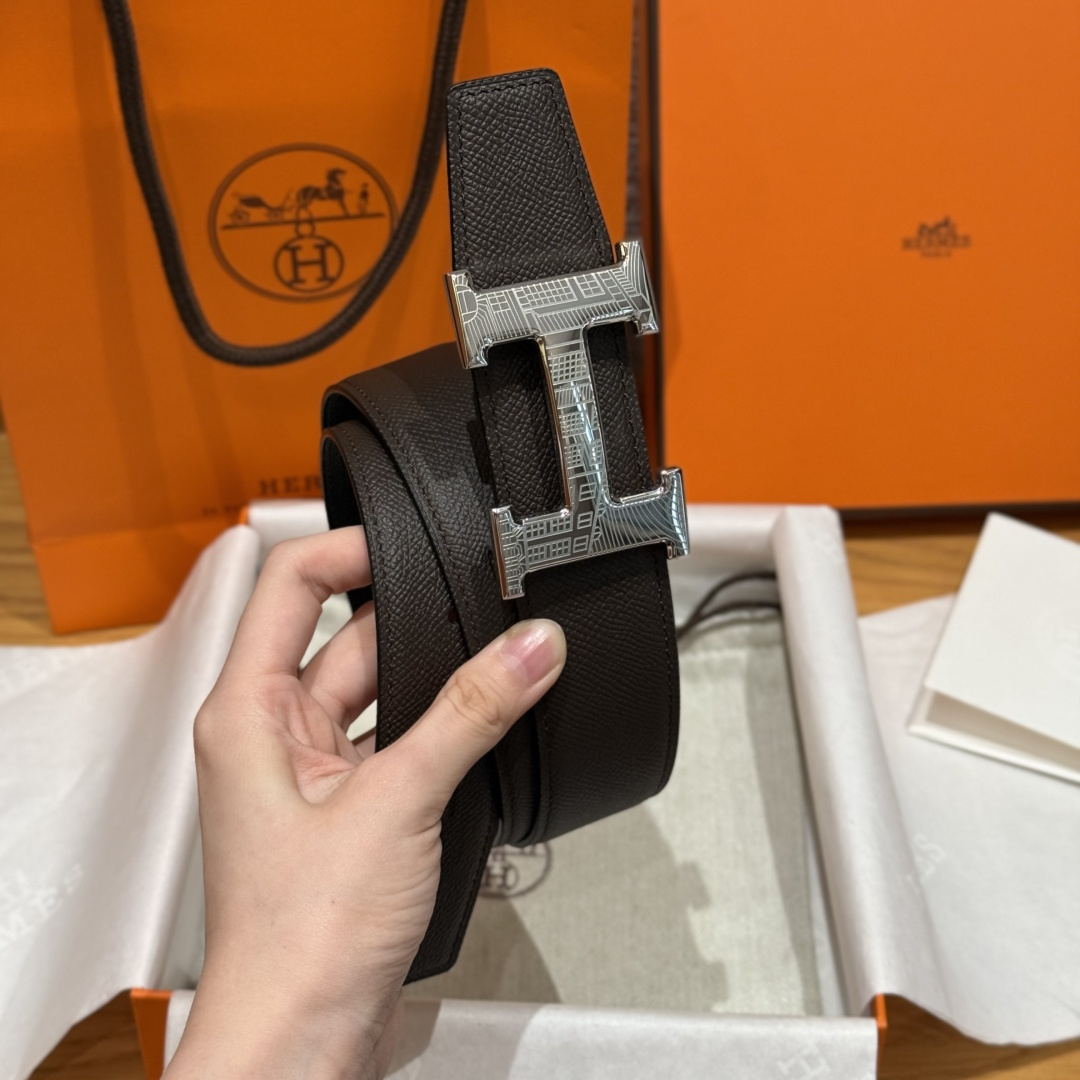 H家Touareg 皮ベルト&双面レザーウエストベルト