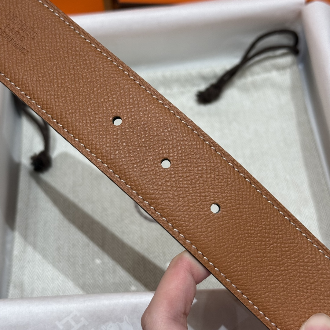 H家Touareg 皮带扣・ダブルフェイスレザーウエストベルト