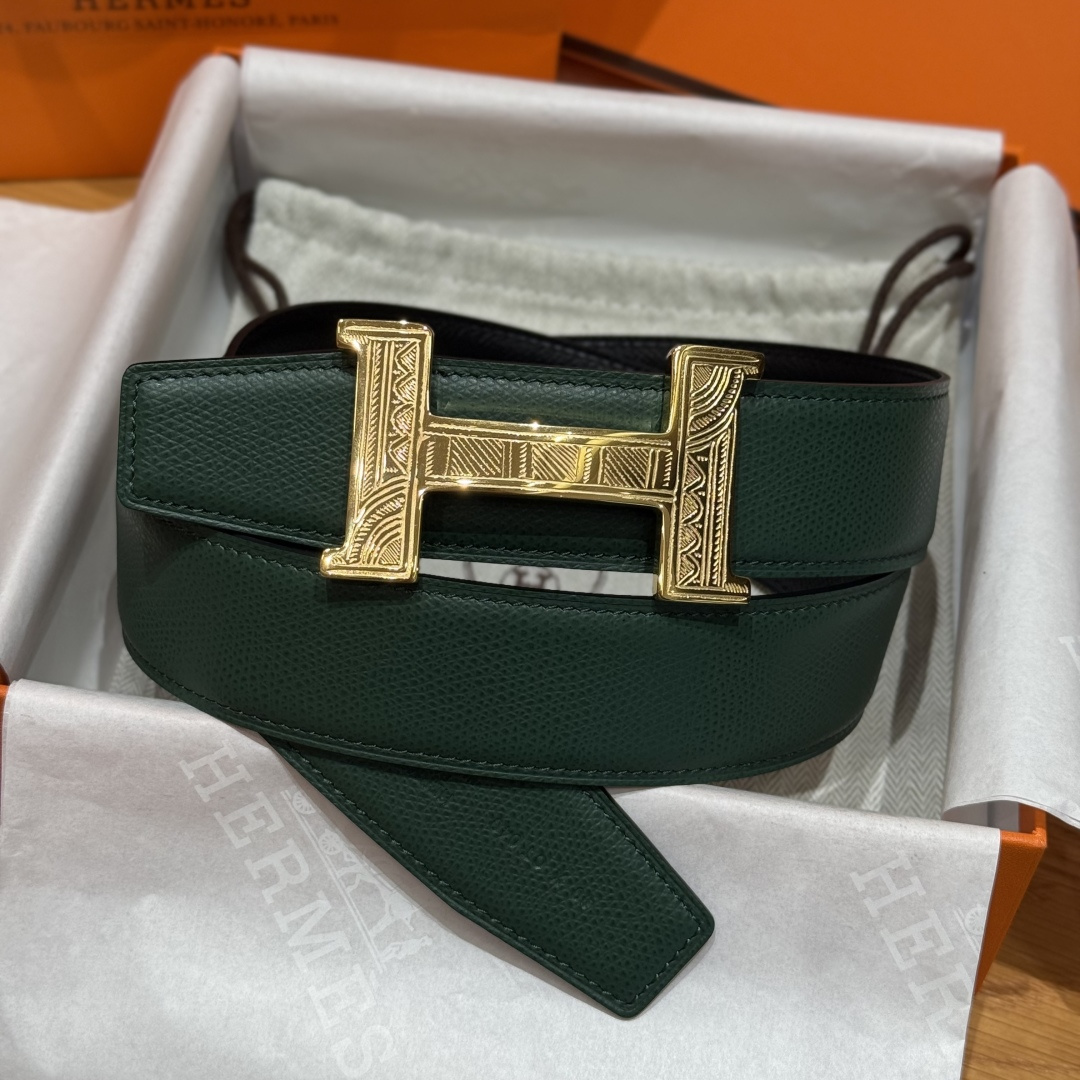 H家Touareg 皮ベルト&ダブルフェイスレザー