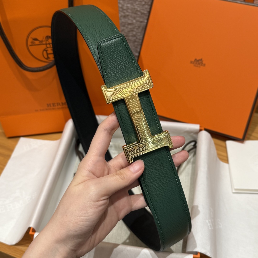 H家Touareg 皮ベルト&ダブルフェイスレザー