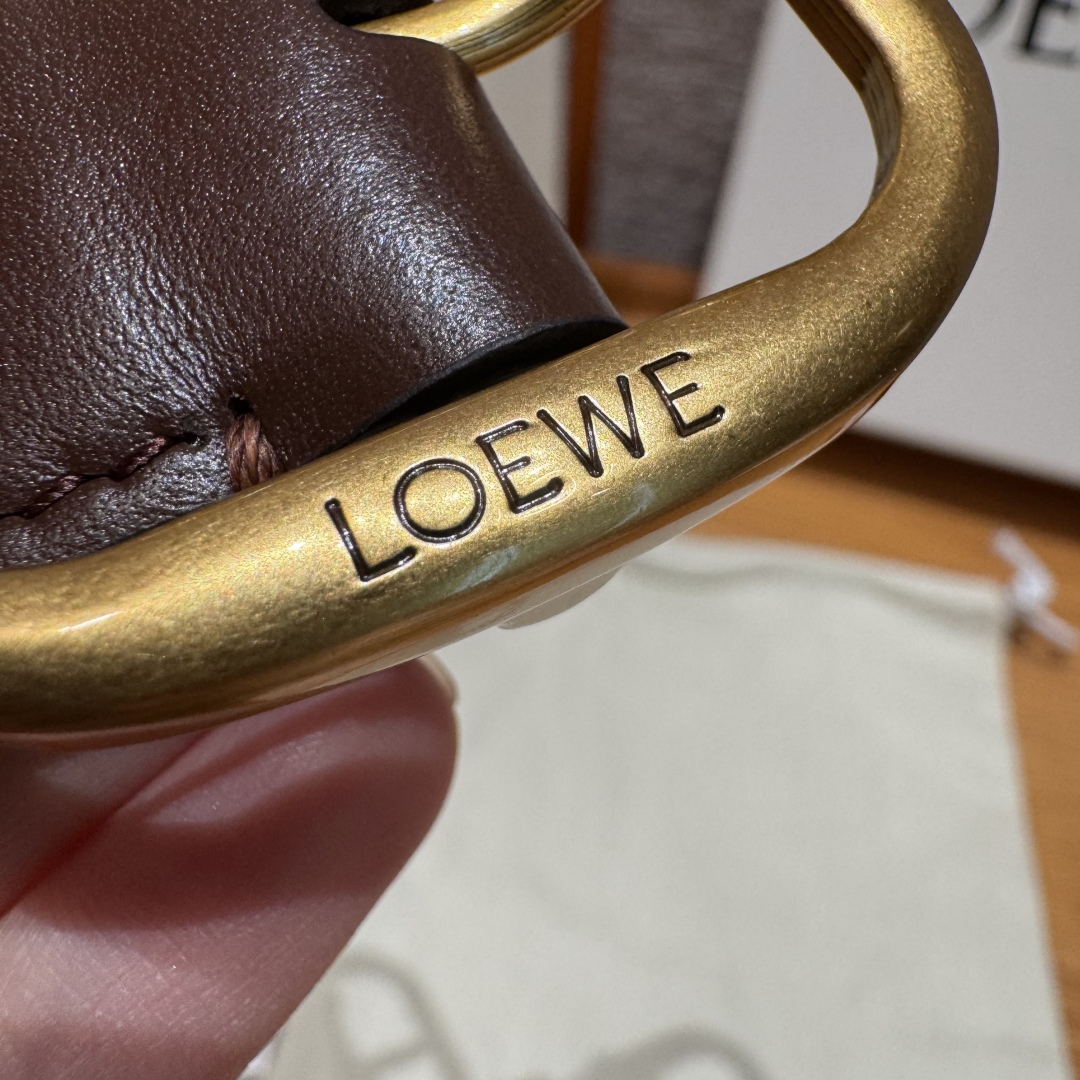 Loewe Women's Classic Leather Belt with Signature Buckle - 3.5cm Width 9 cmp i1750758530273 998 0 7