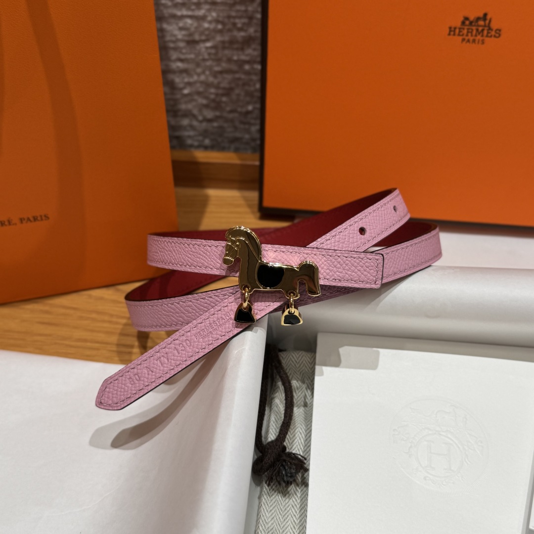 Hermes Glenan Reversible Belt with Horse Buckle in Palladium Hardware, 13 mm 4 cmp i1750761497901 5663 0 3