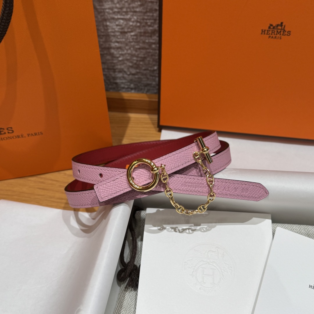 Hermès Women's Black Swift & Epsom Calfskin Reversible Belt - 13 mm 4 cmp i1750761615168 7900 0 2