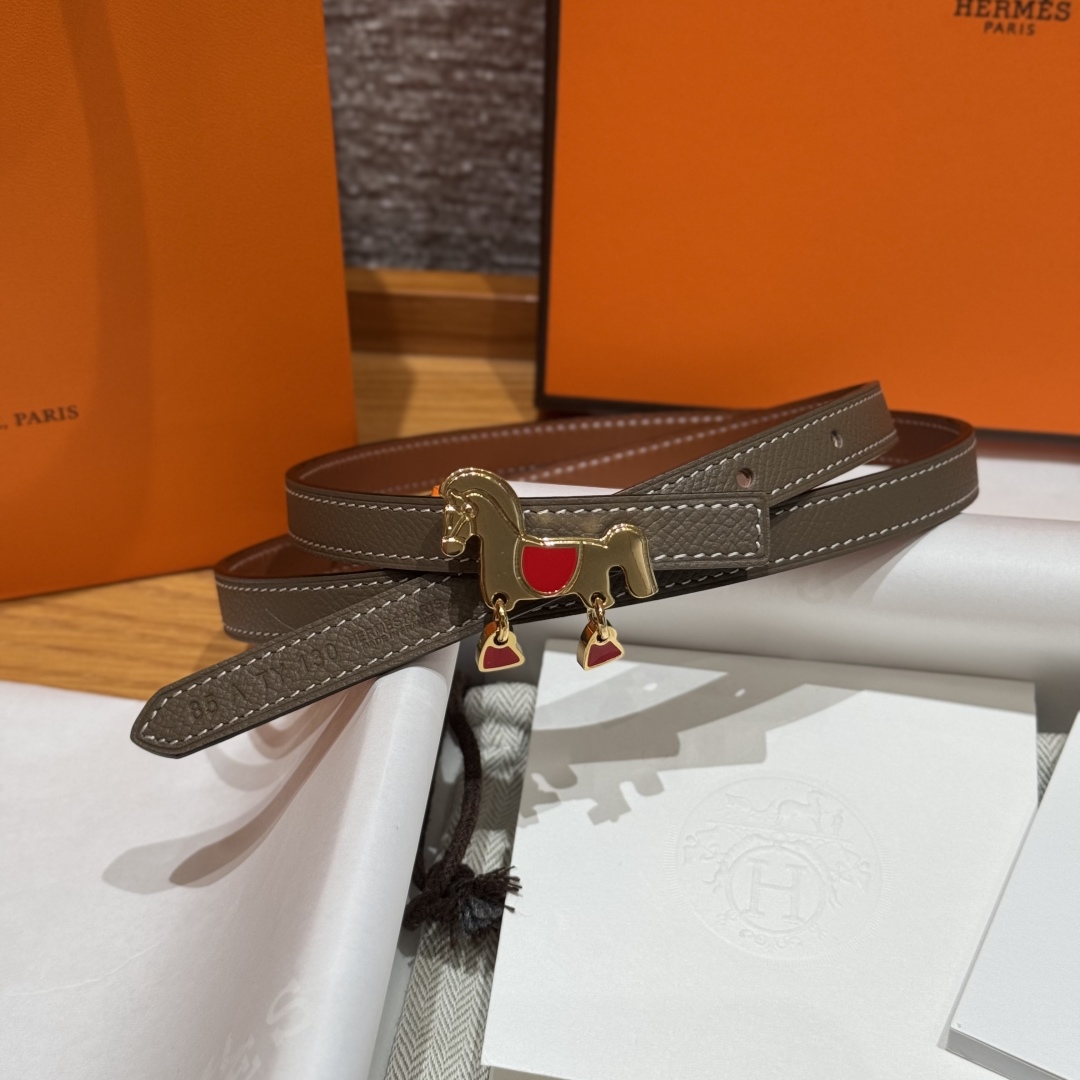 Hermes Glenan Reversible Leather Belt with Horse Buckle, 13mm 1 cmp i1750761979587 3519 0 0