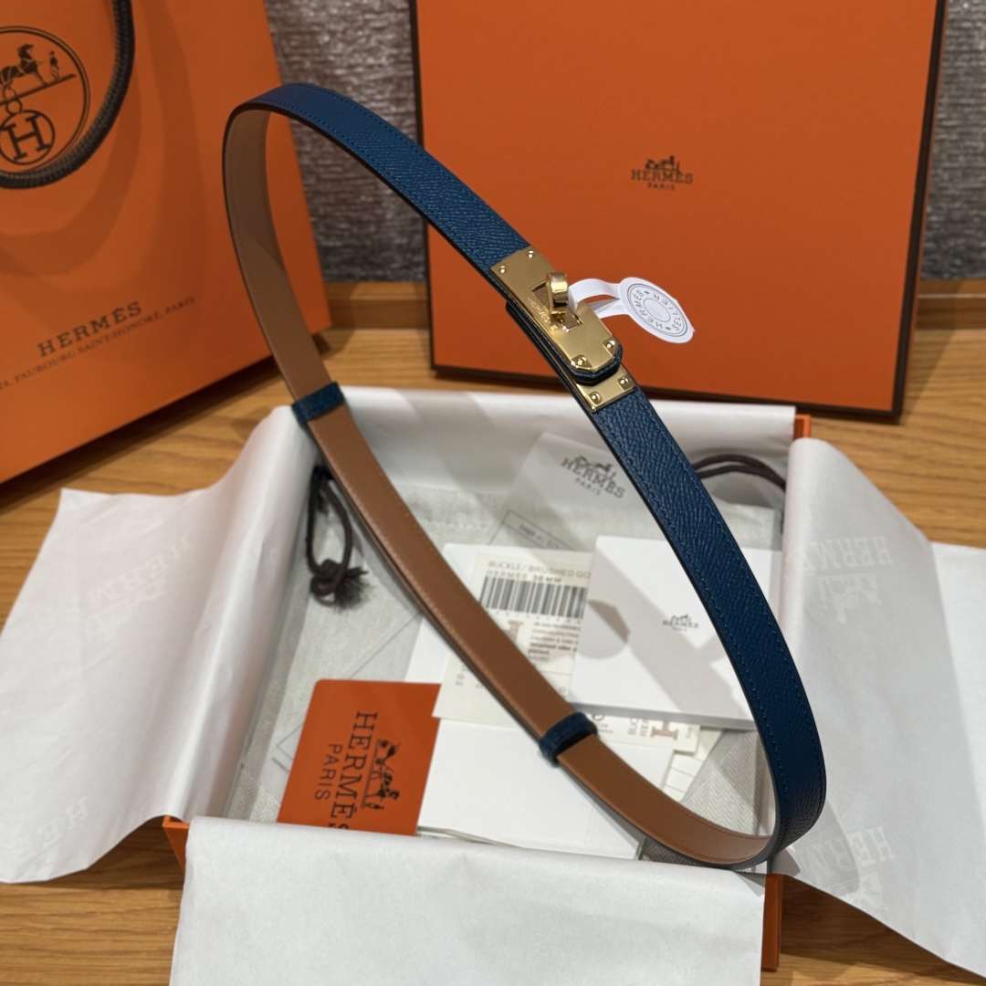 Hermès Kelly Belt: Hunter Leather with Palladium-Plated Buckle, Adjustable 18mm 6 cmp i1751952474984 9242 0 8