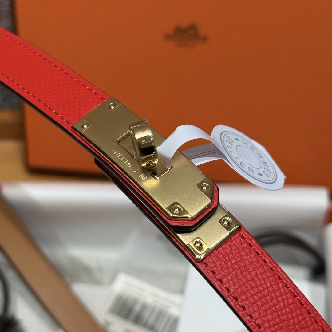 Hermès Kelly Belt: Hunter Leather with Palladium-Plated Buckle - Adjustable Fit 6 cmp i1751952618913 622 0 4