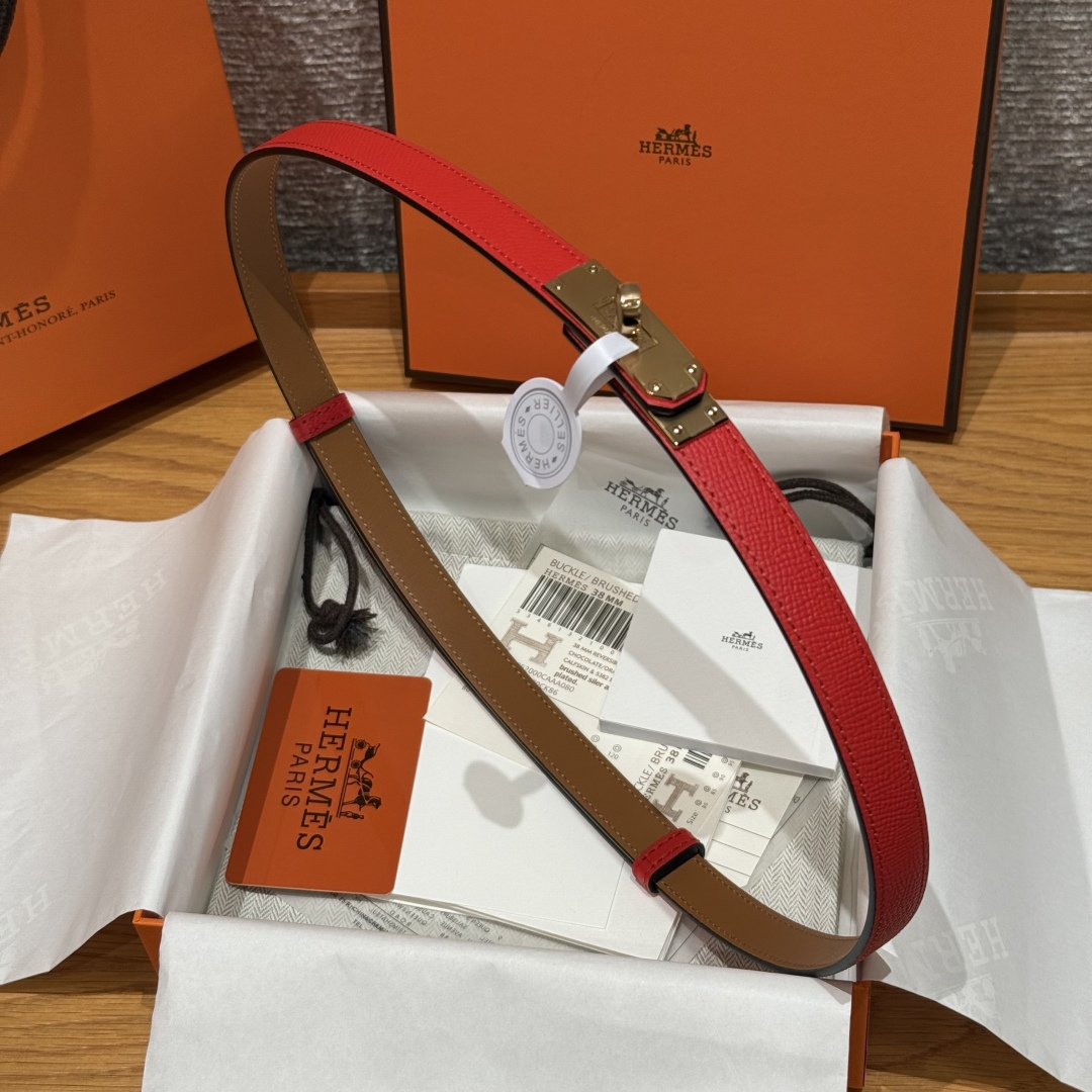 Hermès Kelly Belt: Hunter Leather with Palladium-Plated Buckle - Adjustable Fit 4 cmp i1751952618933 7167 0 3