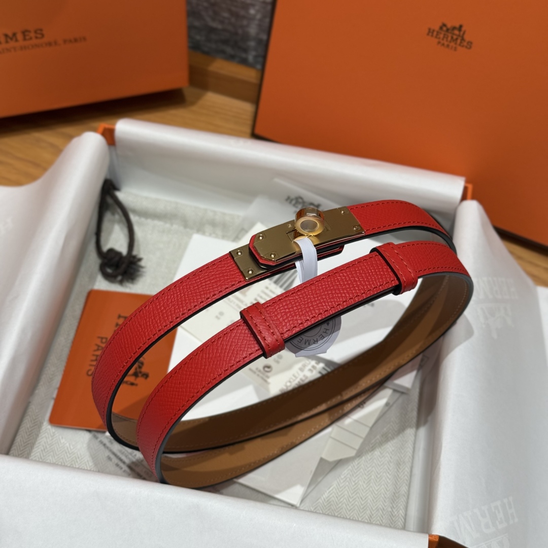 Hermès Kelly Belt: Hunter Leather with Palladium-Plated Buckle - Adjustable Fit 2 cmp i1751952620241 4977 0 1