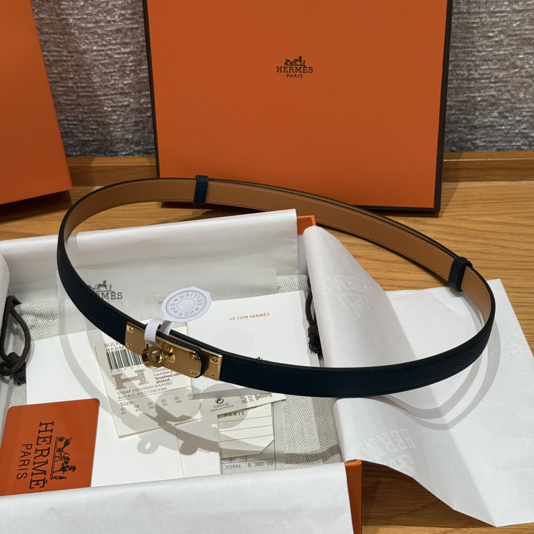 Hermes Women's Kelly Belt Hunter Leather with Palladium Plated Buckle 6 cmp i1751952762153 6903 0 5