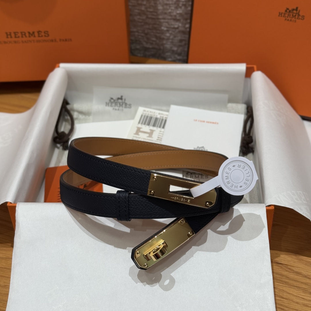 Hermes Women's Kelly Belt Hunter Leather with Palladium Plated Buckle 2 cmp i1751952763176 2237 0 0