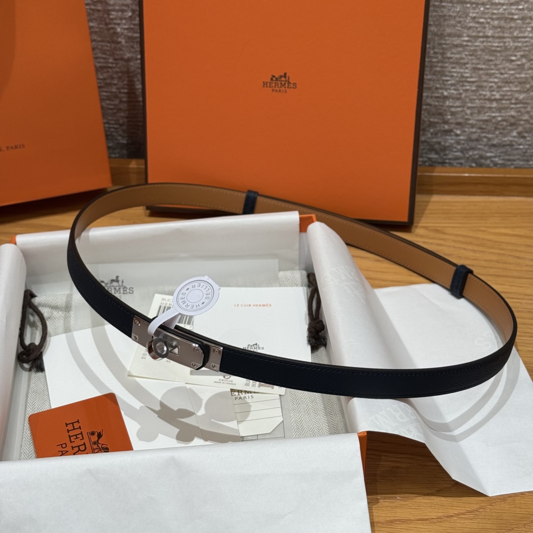 Hermes Women's Kelly Belt - Hunter Leather with Palladium Kelly Buckle 5 cmp i1751952782627 7013 0 5