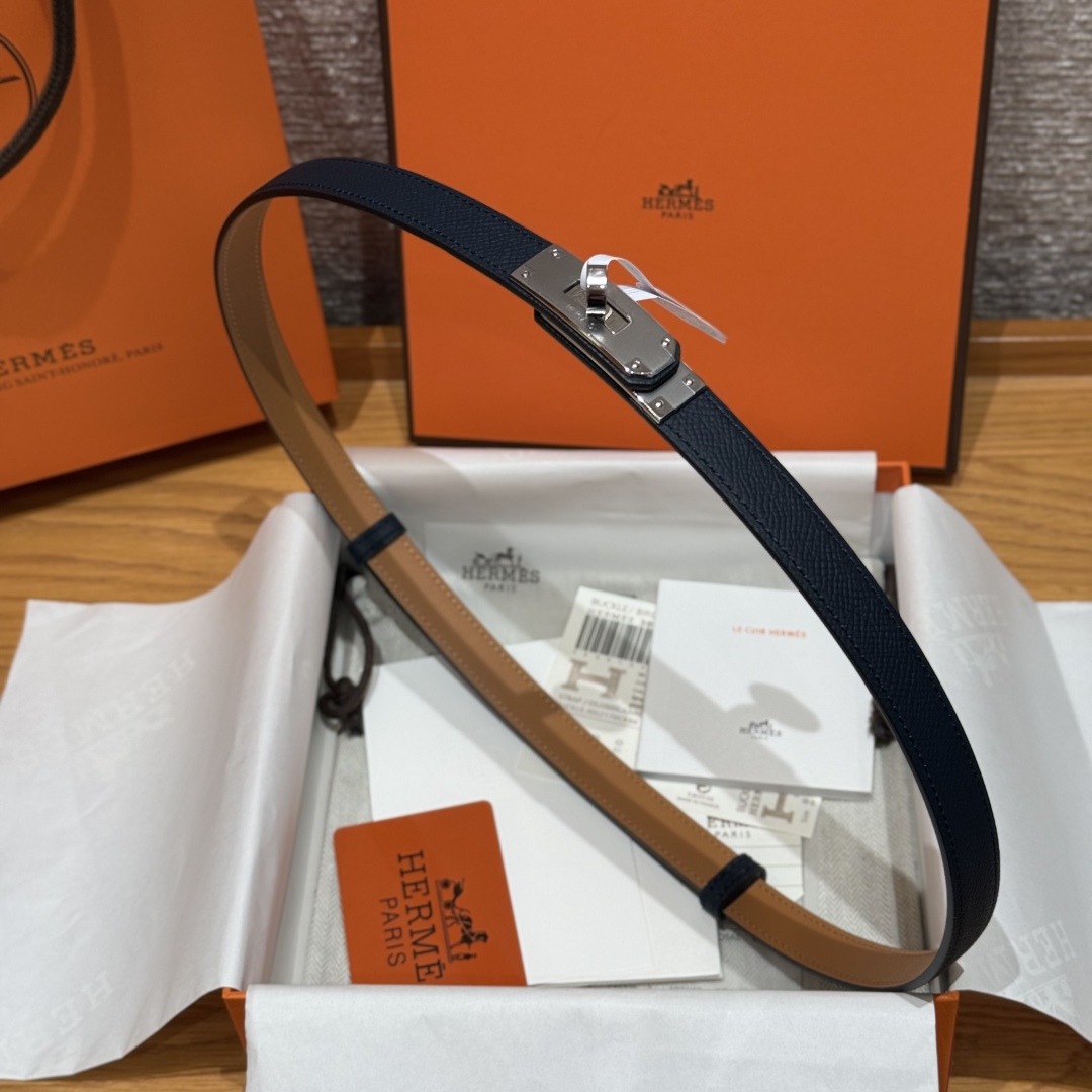 Hermes Women's Kelly Belt - Hunter Leather with Palladium Kelly Buckle 4 cmp i1751952783397 8836 0 3
