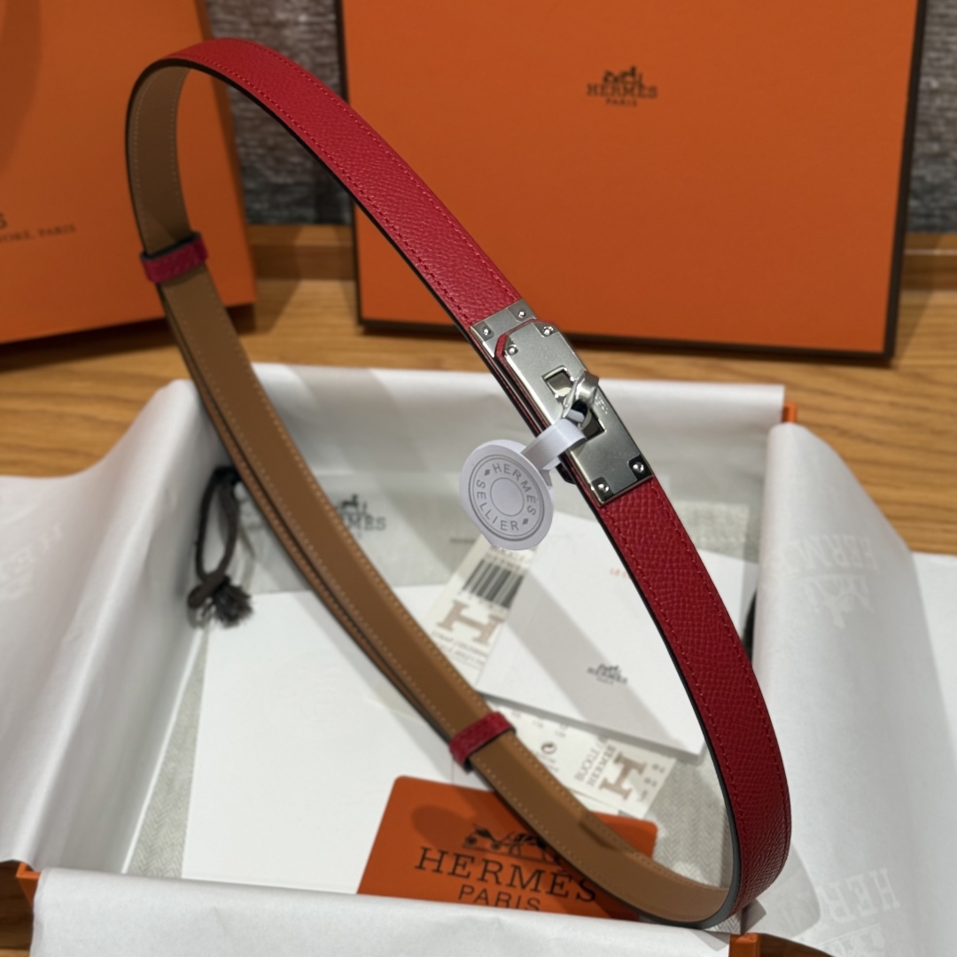 Hermès Kelly Belt for Women - Hunter Leather with Palladium Kelly Buckle 4 cmp i1751952856484 105 0 3
