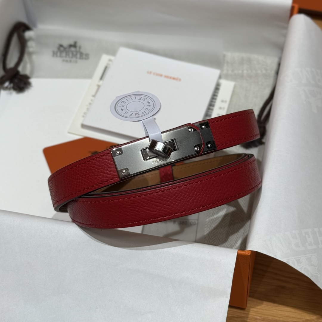 Hermès Kelly Belt for Women - Hunter Leather with Palladium Kelly Buckle 3 cmp i1751952857523 661 0 2