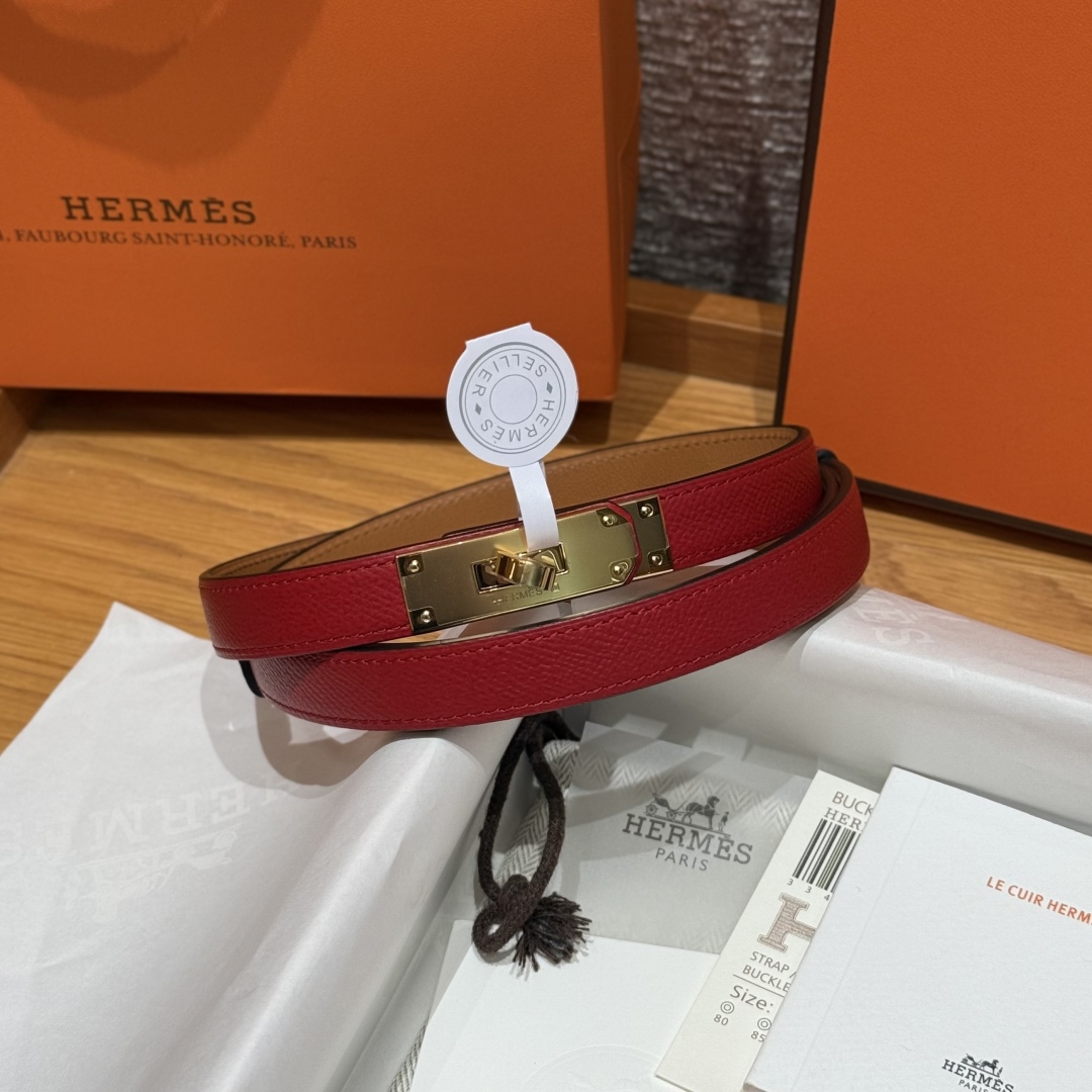 Hermès Kelly Belt: Hunter Calfskin with Palladium-Plated Buckle - Adjustable Fit 2 cmp i1751952870119 6730 0 2