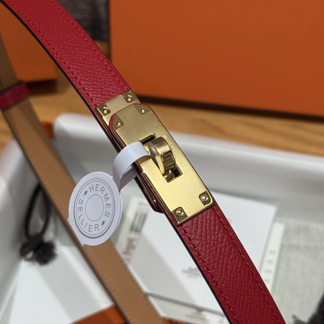 Hermès Kelly Belt: Hunter Calfskin with Palladium-Plated Buckle - Adjustable Fit 6 cmp i1751952870978 7244 0 5