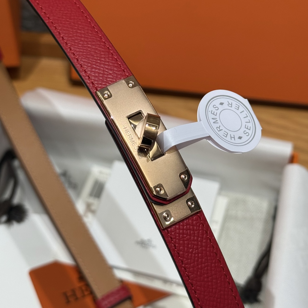 Hermès Kelly Belt: Hunter Leather with Palladium-Plated Buckle - 18mm 7 cmp i1751952882673 5994 0 4