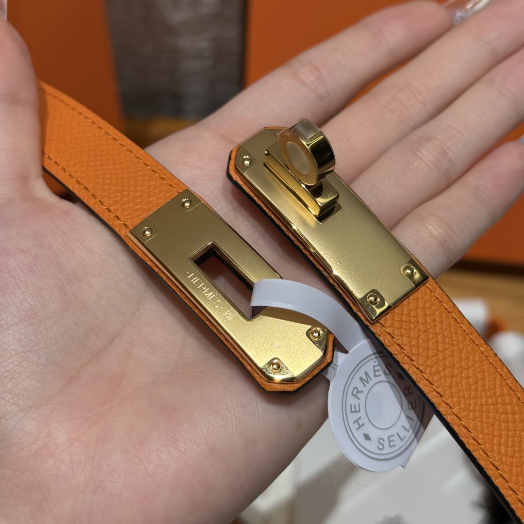 Hermès Kelly Belt: Hunter Calfskin with Palladium-Plated Buckle, Adjustable Fit 8 cmp i1751952956266 9696 0 6