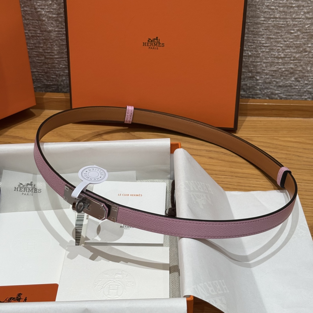 Hermès Kelly Belt: Hunter Calfskin with Palladium-Plated Buckle, Adjustable 5 cmp i1751953089066 7806 0 5