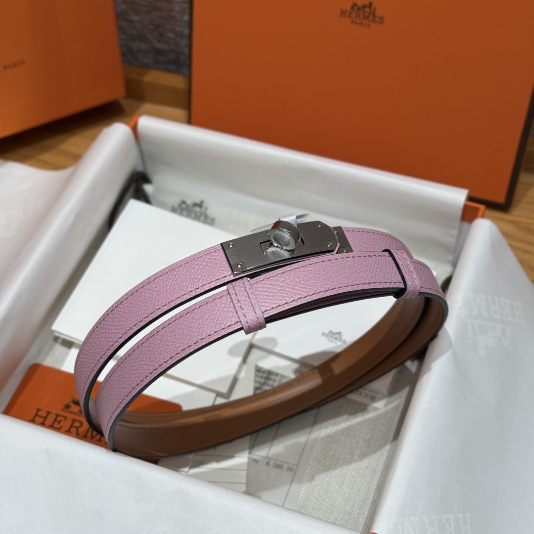 Hermès Kelly Belt: Hunter Calfskin with Palladium-Plated Buckle, Adjustable 3 cmp i1751953089072 8354 0 1