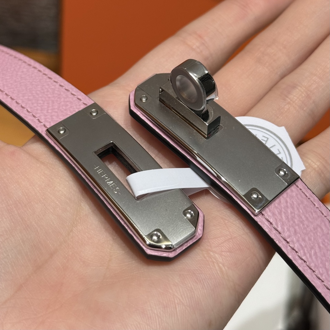 Hermès Kelly Belt: Hunter Calfskin with Palladium-Plated Buckle, Adjustable 7 cmp i1751953089948 5700 0 6