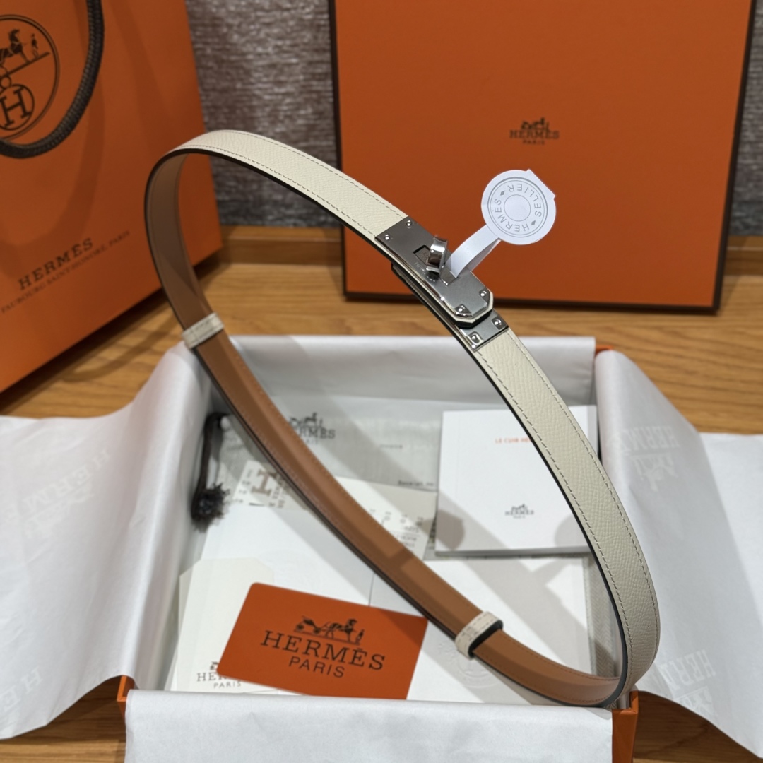 Hermès Kelly Belt: Hunter Leather with Palladium Buckle, Adjustable 60-100cm 4 cmp i1751953727358 8833 0 3