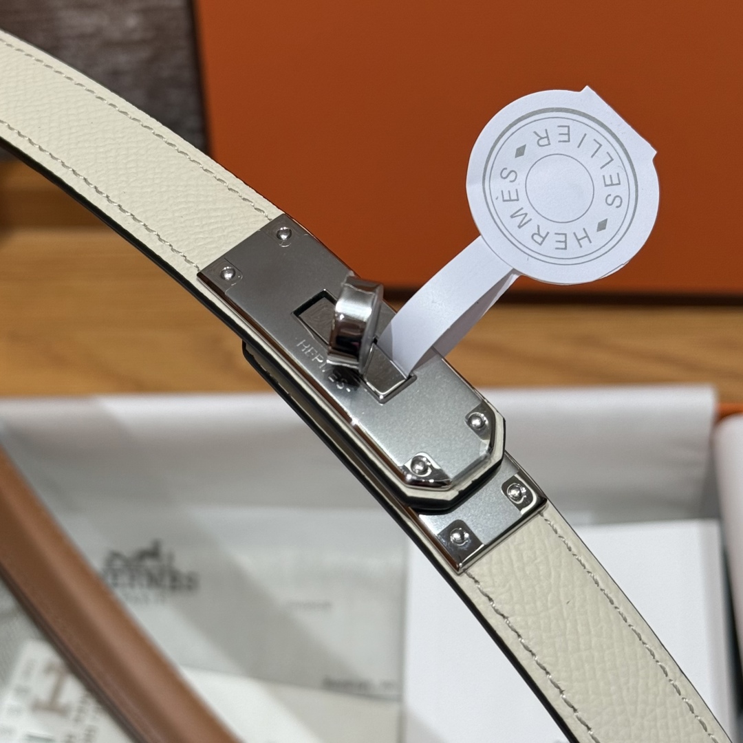 Hermès Kelly Belt: Hunter Leather with Palladium Buckle, Adjustable 60-100cm 6 cmp i1751953728844 347 0 4