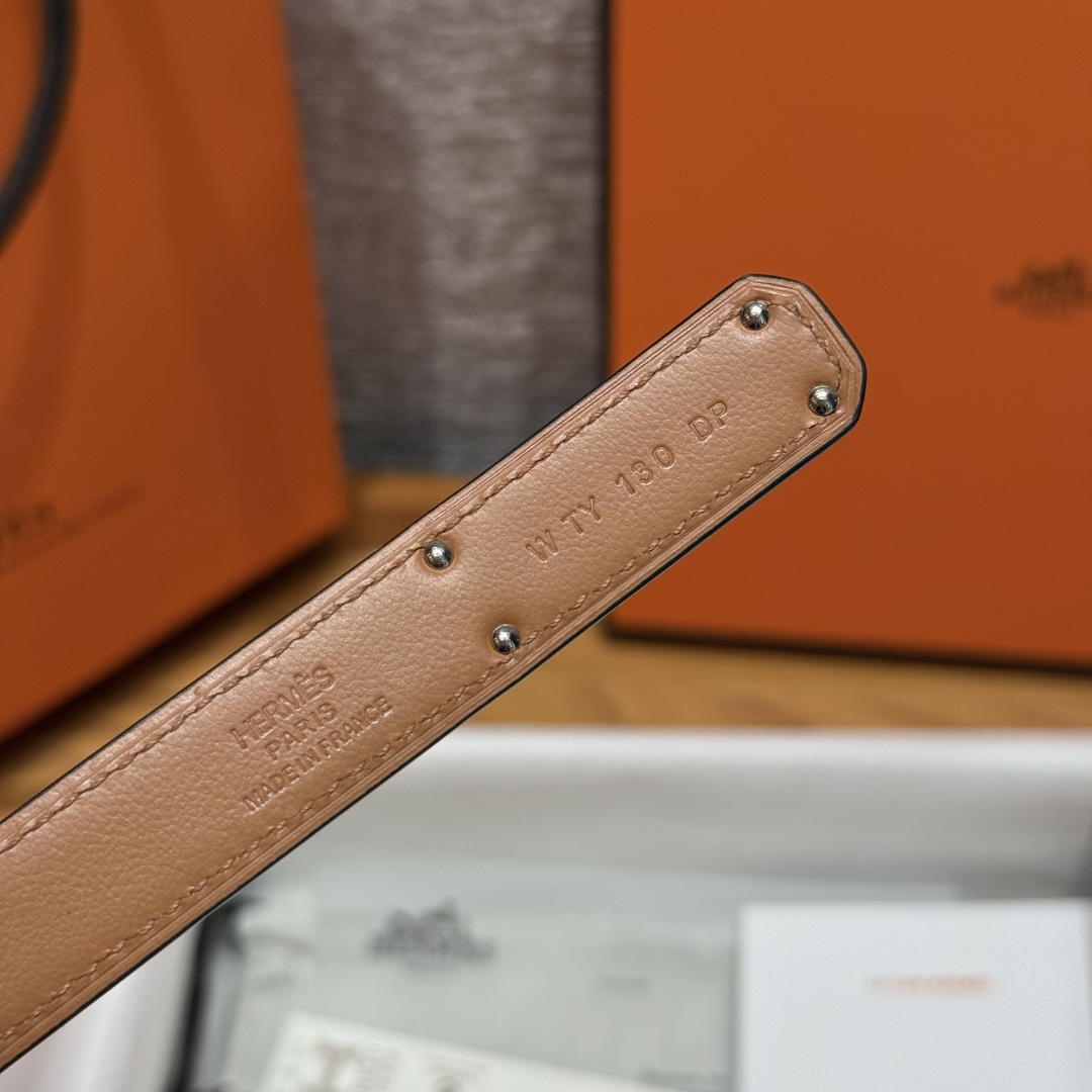 Hermès Kelly Belt: Hunter Leather with Palladium Buckle, Adjustable 60-100cm 9 cmp i1751953728867 2171 0 7